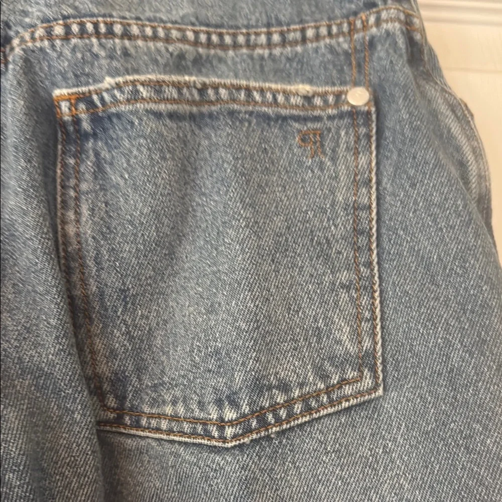 Anthropologie Light Blue Denim Shorts - Picture 4 of 5